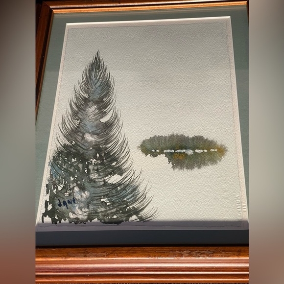 Absolutely Stunning Set of (2) Original Watercolor Painting signed Jane Turner. - Picture 12 of 16